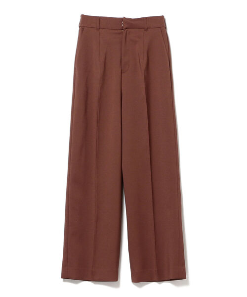 Ray BEAMS（レイビームス）の「Ray BEAMS / サージ ワイド ストレート パンツ（その他パンツ・レディース・ダークブラウン/グリーン系その他3・1/0）」の14枚目の写真