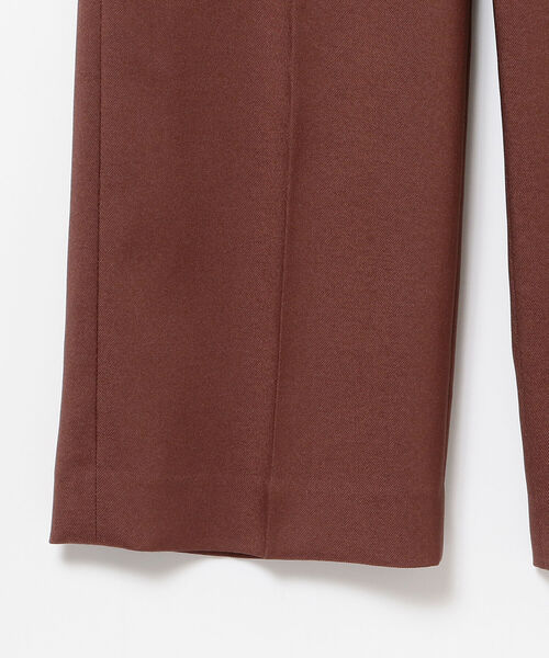 Ray BEAMS（レイビームス）の「Ray BEAMS / サージ ワイド ストレート パンツ（その他パンツ・レディース・ダークブラウン/グリーン系その他3・1/0）」の17枚目の写真