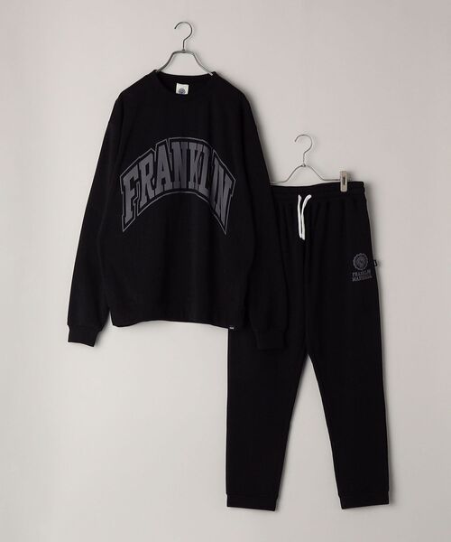 FRANKLIN & MARSHALL（フランクリンマーシャル）の「【WEB限定/SHIPS別注】FRANKLIN&MARSHALL: ビッグ アーチ ロゴ プリント スウェット (トレーナー)（スウェット・メンズ・ライトグレー/ブラック/ブラウン/サックスブルー・SMALL/MEDIUM/LARGE）」の18枚目の写真