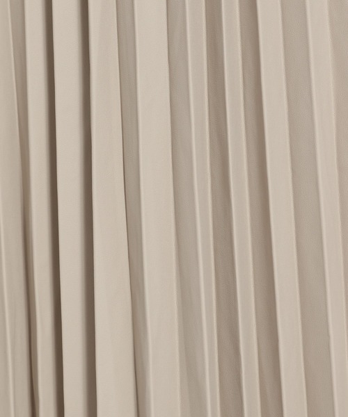 niko and...（ニコアンド）の「レザーライクプリーツスカート（スカート・レディース・ブラック/グリーン/アイボリー・MEDIUM/LARGE）」の16枚目の写真