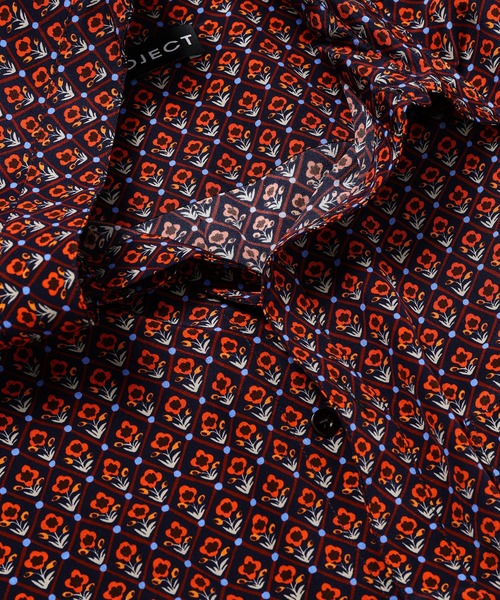 Y/Project（ワイプロジェクト）の「DOUBLE COLLAR SHIRT（シャツ/ブラウス・メンズ・オレンジ系その他・S/M）」の4枚目の写真