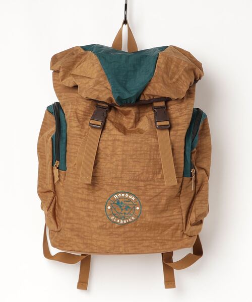 Reebok(リーボック)の「クラシックス アーカイブ バックパック / Classics Archive Backpack(バックパック/リュック・メンズ・ブラック/キャメル・FREE)」の6枚目の写真