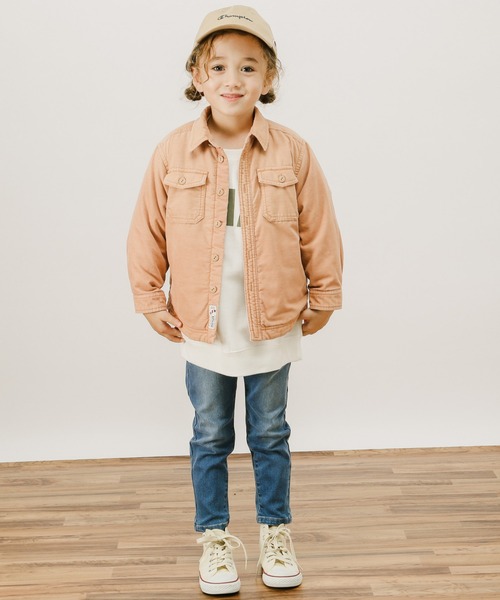 BAYFLOW（ベイフロー）の「[KIDS]ナカボアコーデュロイジャケット（その他アウター・キッズ・レッド/ブルー・110cm/120cm/130cm/140cm）」の3枚目の写真