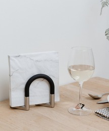 Umbra（アンブラ）の「umbra/スウィーベル ナプキンホルダー ブラック ニッケル（キッチンツール）」