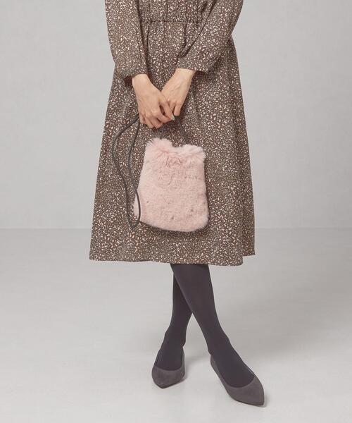 closet story（クローゼットストーリー）の「＜closet story（クローゼットストーリー）＞フェイクファー ミニ ショルダーバッグ（ショルダーバッグ・レディース・ライトブルー/オフホワイト/ライトピンク・FREE）」の10枚目の写真