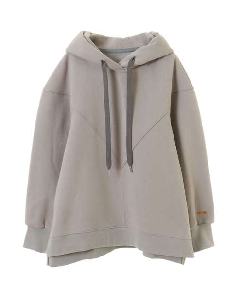 SOFFITTO(ソフィット)の「袖タックパーカー(パーカー・レディース・レッド/ミント/グレイッシュベージュ/ブラック/ベージュ・FREE)」の12枚目の写真