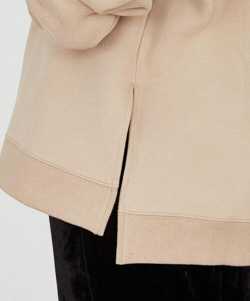 SOFFITTO(ソフィット)の「袖タックパーカー(パーカー・レディース・レッド/ミント/グレイッシュベージュ/ブラック/ベージュ・FREE)」の20枚目の写真