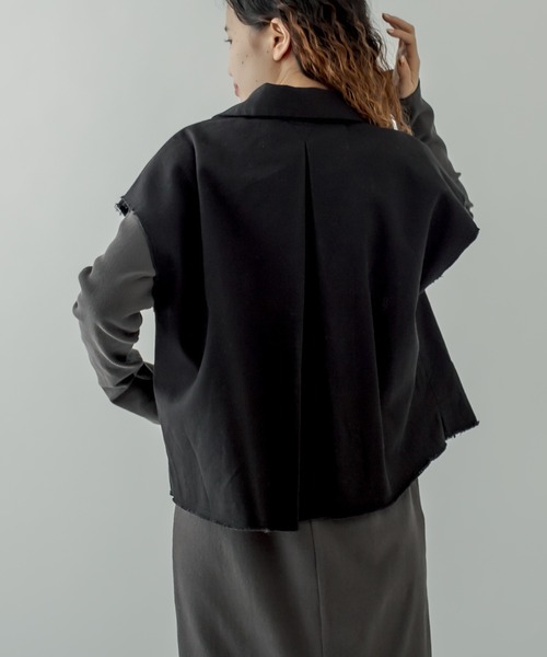 mystic（ミスティック）の「［BIGBILL］ジャケットベスト（ベスト・レディース・ブラック/ブラウン・1/2）」の11枚目の写真