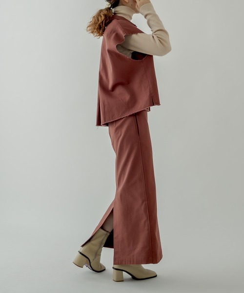 mystic（ミスティック）の「［BIGBILL］ジャケットベスト（ベスト・レディース・ブラック/ブラウン・1/2）」の8枚目の写真