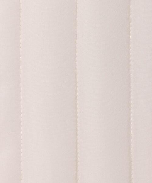 MLI'A(エムリア)の「ロングキルティングアウター/コート(ブルゾン・レディース・アイボリー/カーキ/ベージュ・M)」の5枚目の写真