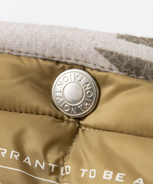 PENDLETON（ペンドルトン）の「【PENDLETON × TAION / ペンドルトン × タイオン】 ダウン トートバッグ 213003（トートバッグ・メンズ・ベージュ/オフホワイト/ブラック・フリー）」の13枚目の写真