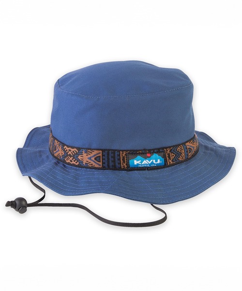 KAVU（カブー）の「【MADE IN USA】KAVU/カブー ORGANIC STRAP BUCKET/オーガニックストラップバケット（ハット・メンズ・ネイビー/ブラウン/オレンジ/ブルー/グリーン/ストーン/ナチュラル/キャメル/プラム/カーキ/ブラック・SMALL/LARGE）」の8枚目の写真