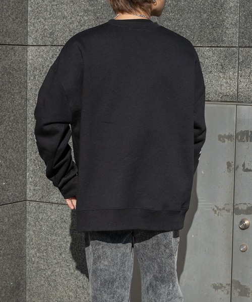 PairPair（ペアペア）の「セルフィープリントスウェット(ユニセックス)（スウェット・レディース・グリーン/ブラック/アイボリー・FREE）」の19枚目の写真