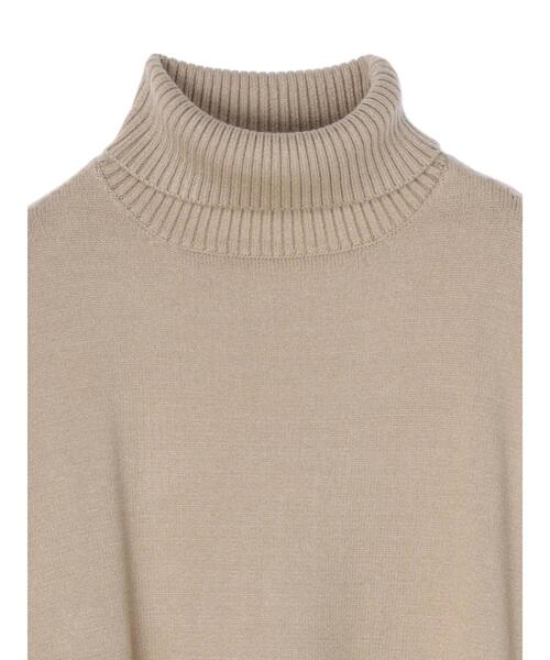 AMERICAN HOLIC（アメリカンホリック）の「タートルネックBIGニットプルオーバー（ニット/セーター・レディース・ブラック/ベージュ/ブルー/アイボリー・M/L）」の20枚目の写真