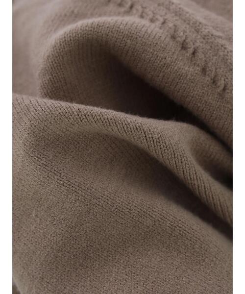 AMERICAN HOLIC（アメリカンホリック）の「タートルネックBIGニットプルオーバー（ニット/セーター・レディース・ブラック/ベージュ/ブルー/アイボリー・M/L）」の15枚目の写真