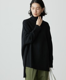 AMERICAN HOLIC | タートルネックBIGニットプルオーバー(ニット/セーター)