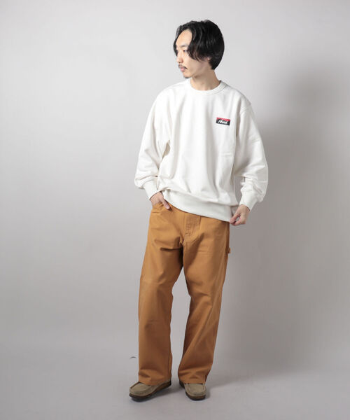 NANGA（ナンガ）の「【NANGA/ナンガ】GLOSTER別注 バックプリントスウェット（スウェット・メンズ・ホワイト/ライトグレー/ブラック・MEDIUM/LARGE）」の12枚目の写真