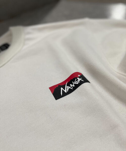 NANGA（ナンガ）の「【NANGA/ナンガ】GLOSTER別注 バックプリントスウェット（スウェット・メンズ・ホワイト/ライトグレー/ブラック・MEDIUM/LARGE）」の14枚目の写真