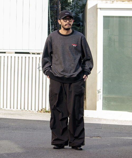 NANGA（ナンガ）の「【NANGA/ナンガ】GLOSTER別注 バックプリントスウェット（スウェット・メンズ・ホワイト/ライトグレー/ブラック・MEDIUM/LARGE）」の15枚目の写真