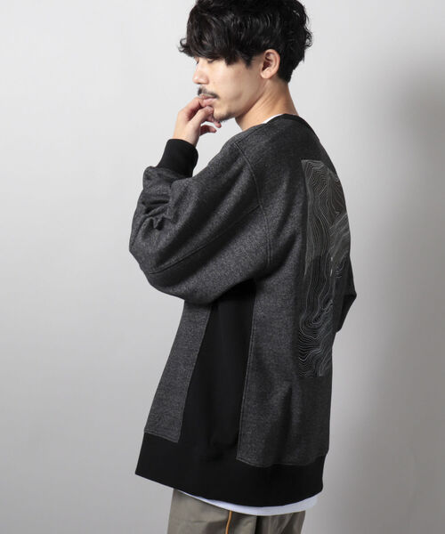 NANGA（ナンガ）の「【NANGA/ナンガ】GLOSTER別注 バックプリントスウェット（スウェット・メンズ・ホワイト/ライトグレー/ブラック・MEDIUM/LARGE）」の16枚目の写真