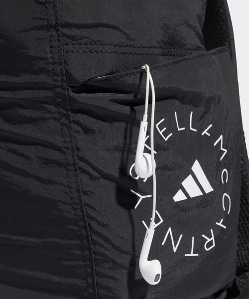adidas by Stella McCartney(アディダスバイステラマッカートニー)の「【adidas by Stella McCartney】バックパック(レディース)(バックパック/リュック・レディース・ブラック×ホワイト・FREE)」の7枚目の写真