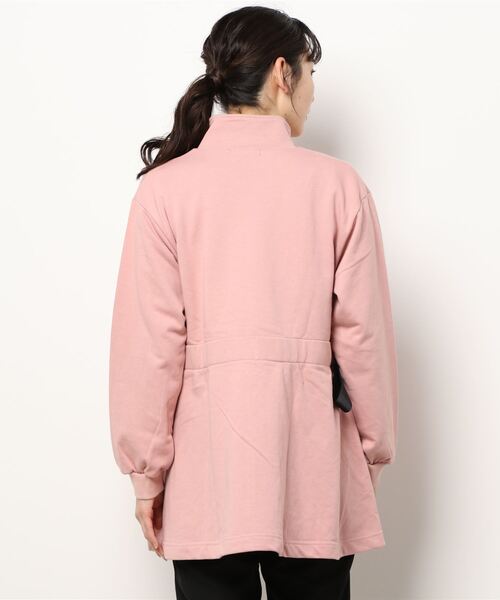 Maison de FLEUR（メゾンドフルール）の「Ariel/スウェットチュニック（パーカー・レディース・ピンク・FREE）」の13枚目の写真