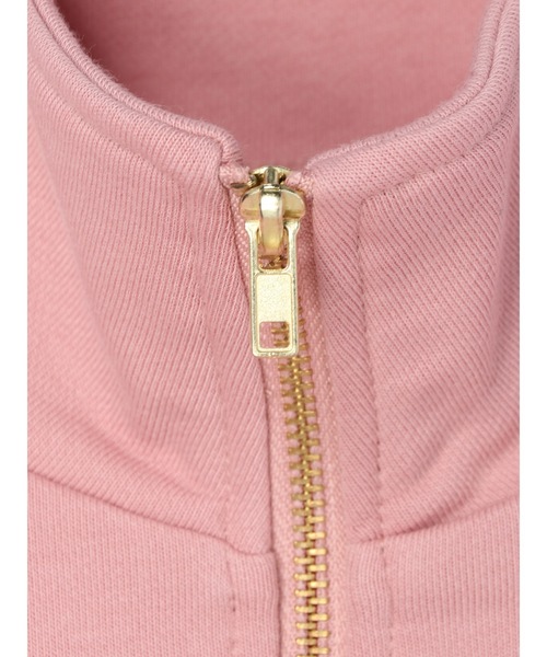 Maison de FLEUR（メゾンドフルール）の「Ariel/スウェットチュニック（パーカー・レディース・ピンク・FREE）」の4枚目の写真