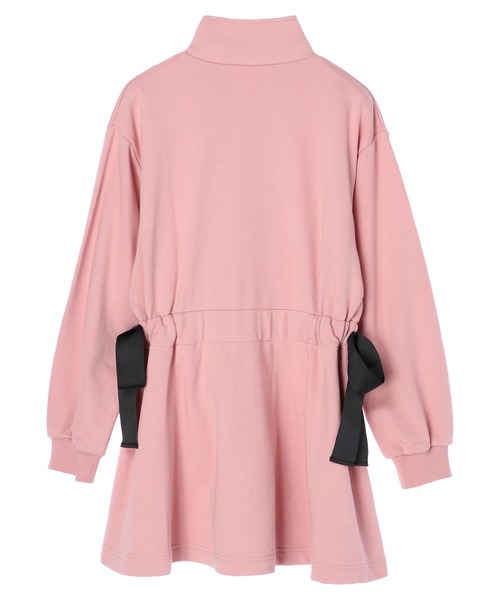 Maison de FLEUR（メゾンドフルール）の「Ariel/スウェットチュニック（パーカー・レディース・ピンク・FREE）」の11枚目の写真