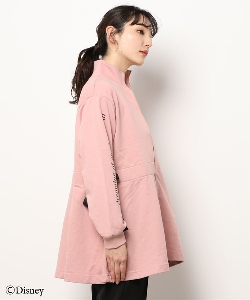 Maison de FLEUR（メゾンドフルール）の「Ariel/スウェットチュニック（パーカー・レディース・ピンク・FREE）」の12枚目の写真