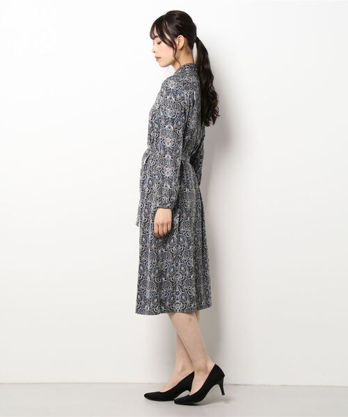 X ニューヨーカー NEWYORKER 花柄 総柄 ワンピース シャツ NEW YORKER ワンピース 花柄 - メルカリ