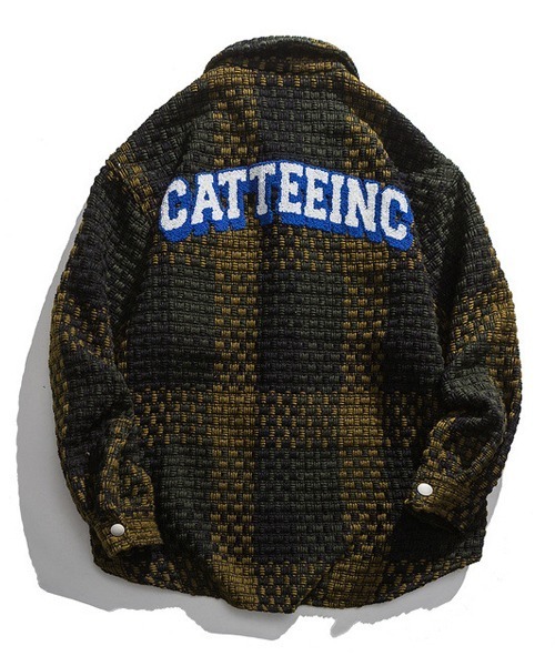 Ressaca（レサーカ）の「オーバーサイズ チェックシャツブルゾン（シャツ/ブラウス・メンズ・カーキ/ブラック×グレー/ブルー・L/M/XL）」の5枚目の写真