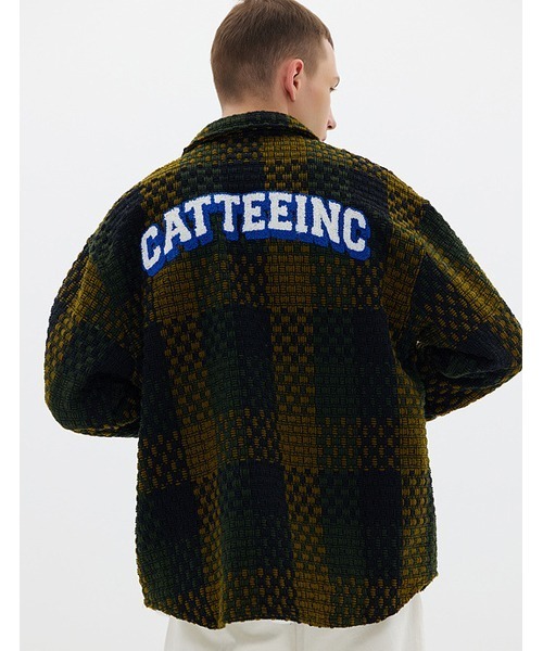 Ressaca（レサーカ）の「オーバーサイズ チェックシャツブルゾン（シャツ/ブラウス・メンズ・カーキ/ブラック×グレー/ブルー・L/M/XL）」の20枚目の写真