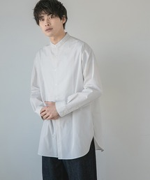 ラウンドヘムブザムシャツ 267615