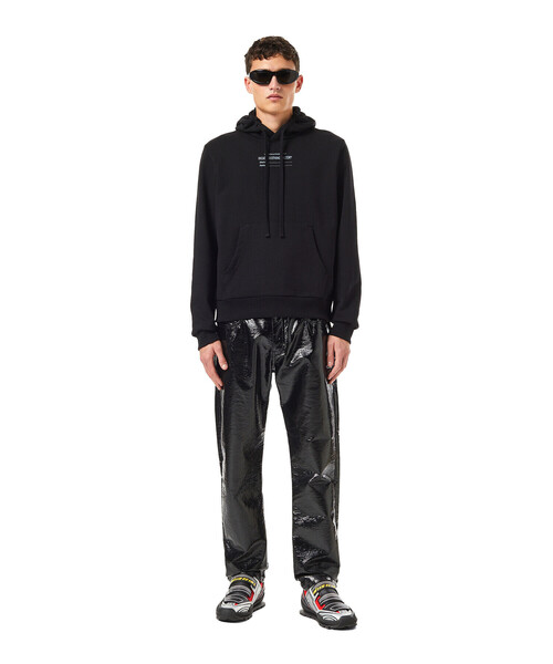 DIESEL（ディーゼル）の「メンズ スウェット パーカー プルオーバー サステナブル（パーカー・メンズ・ホワイト/オレンジ/ブラック・SMALL/MEDIUM/LARGE/XX-LARGE/X-SMALL/X-LARGE）」の16枚目の写真