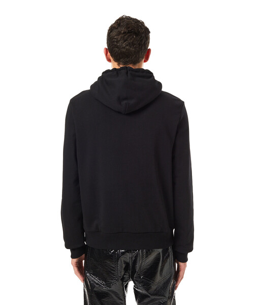 DIESEL（ディーゼル）の「メンズ スウェット パーカー プルオーバー サステナブル（パーカー・メンズ・ホワイト/オレンジ/ブラック・SMALL/MEDIUM/LARGE/XX-LARGE/X-SMALL/X-LARGE）」の17枚目の写真