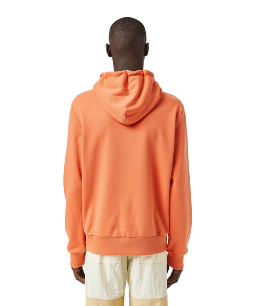 DIESEL（ディーゼル）の「メンズ スウェット パーカー プルオーバー サステナブル（パーカー・メンズ・ホワイト/オレンジ/ブラック・SMALL/MEDIUM/LARGE/XX-LARGE/X-SMALL/X-LARGE）」の18枚目の写真