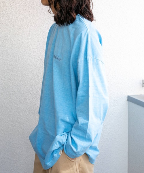 BROKEN BASE（ブロークンベース）の「ビッグシルエットピグメントロンTee（Tシャツ/カットソー・メンズ・ブルー/グレー・MEDIUM/LARGE）」の18枚目の写真