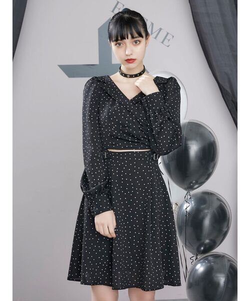 EATME（イートミー）の「カットアウトワンピース（ワンピース・レディース・ブラック/その他1/グレー・SMALL/MEDIUM）」の15枚目の写真