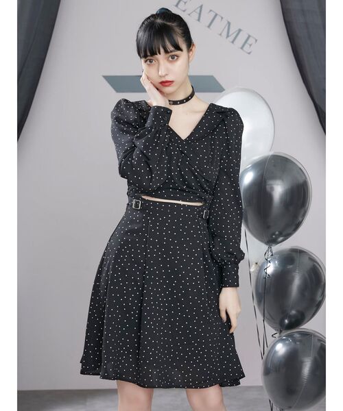 EATME（イートミー）の「カットアウトワンピース（ワンピース・レディース・ブラック/その他1/グレー・SMALL/MEDIUM）」の16枚目の写真