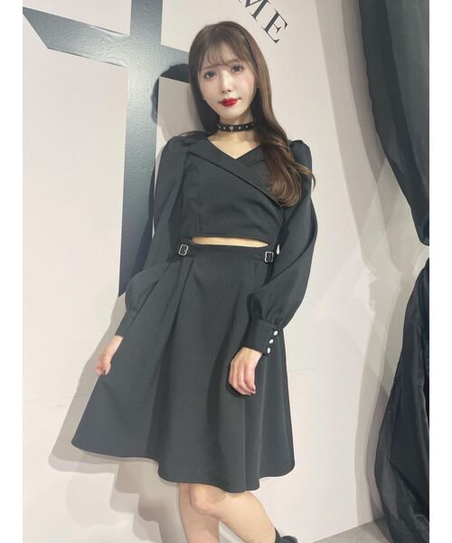 EATME（イートミー）の「カットアウトワンピース（ワンピース・レディース・ブラック/その他1/グレー・SMALL/MEDIUM）」の18枚目の写真