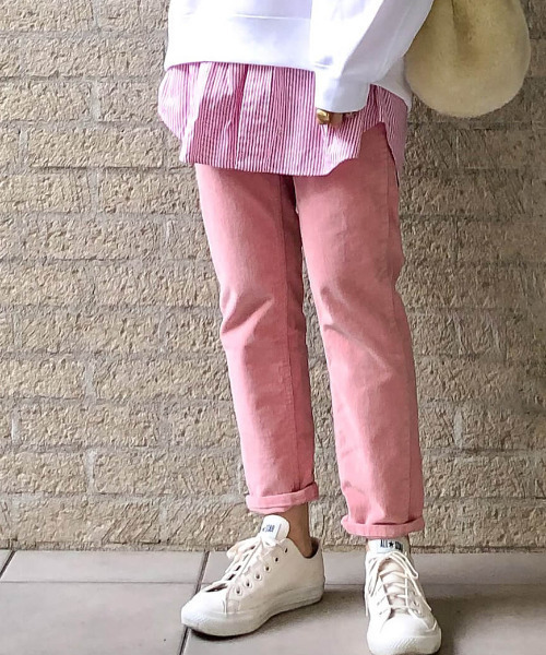 セール Corduroy Pink Taperd Pants コーデュロイピンクテーパードパンツ Nana Select その他パンツ Isook アイスー のファッション通販 Zozotown セール Corduroy Pink Taperd Pants コーデュロイピンクテーパードパンツ Nana Select その他パンツ Isook アイスー のファッション通販 Zozotown