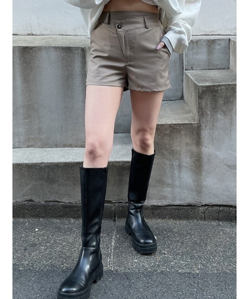 ENVYM（アンビー）の「フロントデザインＳＰＴ（その他パンツ・レディース・ブラック/ベージュ/チェック/グレー・FREE）」の14枚目の写真