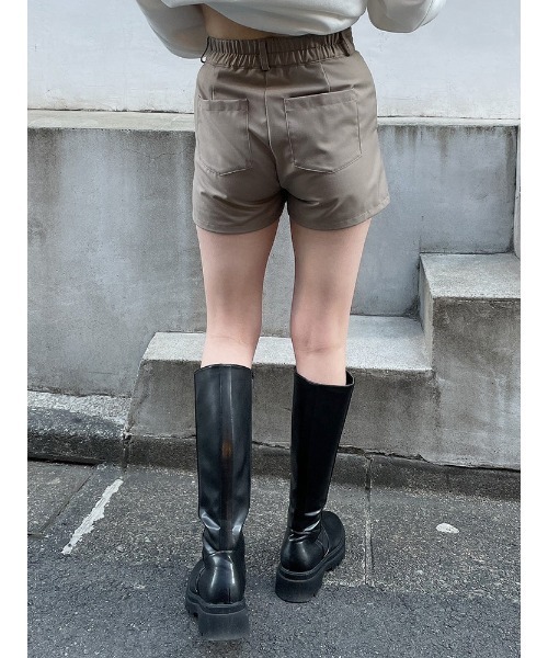 ENVYM（アンビー）の「フロントデザインＳＰＴ（その他パンツ・レディース・ブラック/ベージュ/チェック/グレー・FREE）」の16枚目の写真