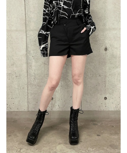 ENVYM（アンビー）の「フロントデザインＳＰＴ（その他パンツ・レディース・ブラック/ベージュ/チェック/グレー・FREE）」の11枚目の写真