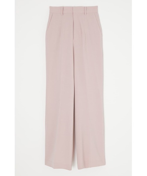 MOUSSY（マウジー）の「HW CENTER PRESS FLARE パンツ（その他パンツ・レディース・キナリ/ライトピンク/ダークブラウン・2/1）」の3枚目の写真