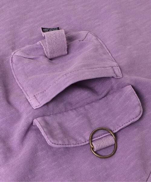 F.O.KIDS(エフオーキッズ)の「製品染ポケットTシャツ(Tシャツ/カットソー・キッズ・ベージュ/イエロー/グリーン/ブルー/パープル/チャコール・130/95/110/80/100/140/120/90)」の9枚目の写真