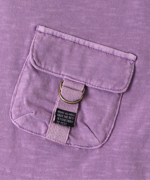 F.O.KIDS(エフオーキッズ)の「製品染ポケットTシャツ(Tシャツ/カットソー・キッズ・ベージュ/イエロー/グリーン/ブルー/パープル/チャコール・130/95/110/80/100/140/120/90)」の19枚目の写真