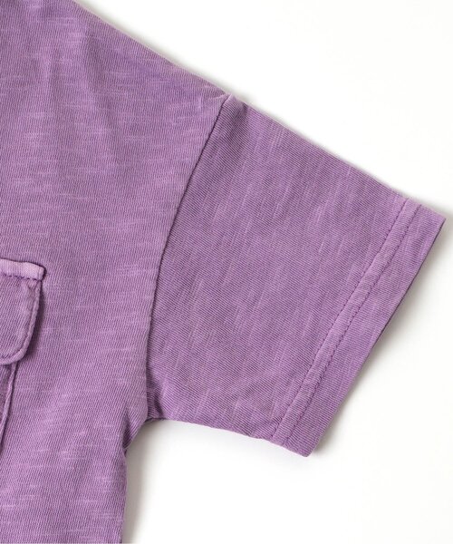 F.O.KIDS(エフオーキッズ)の「製品染ポケットTシャツ(Tシャツ/カットソー・キッズ・ベージュ/イエロー/グリーン/ブルー/パープル/チャコール・130/95/110/80/100/140/120/90)」の21枚目の写真