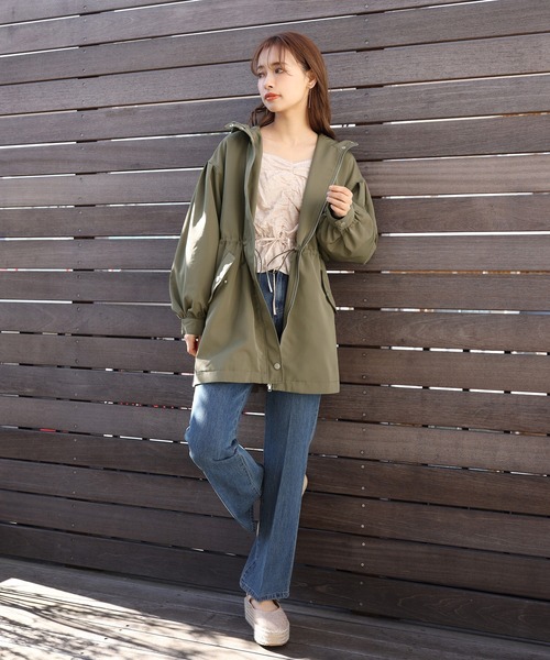 one after another NICE CLAUP（ワンアフターアナザーナイスクラップ）の「デニムパンツ（デニムパンツ・レディース・ブルー・MEDIUM）」の4枚目の写真