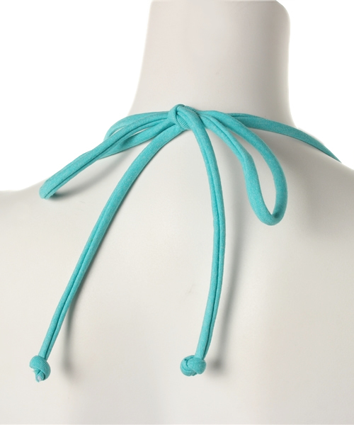 IRONY（アイロニー）の「ダブルフリル＆デニムキャミキニ 【水着】（水着・レディース・ターコイズブルー/ピンク/ネイビー・ONE SIZE）」の8枚目の写真